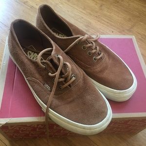 Suede vans